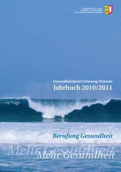 Titelblatt Jahrbuch Gesundheitsland Schleswig-Holstein 2010