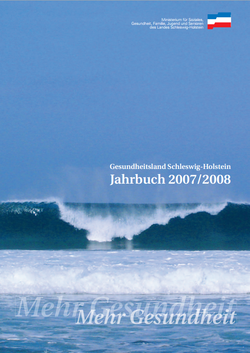 Titelblatt Jahrbuch Gesundheitsland Schleswig-Holstein 2007